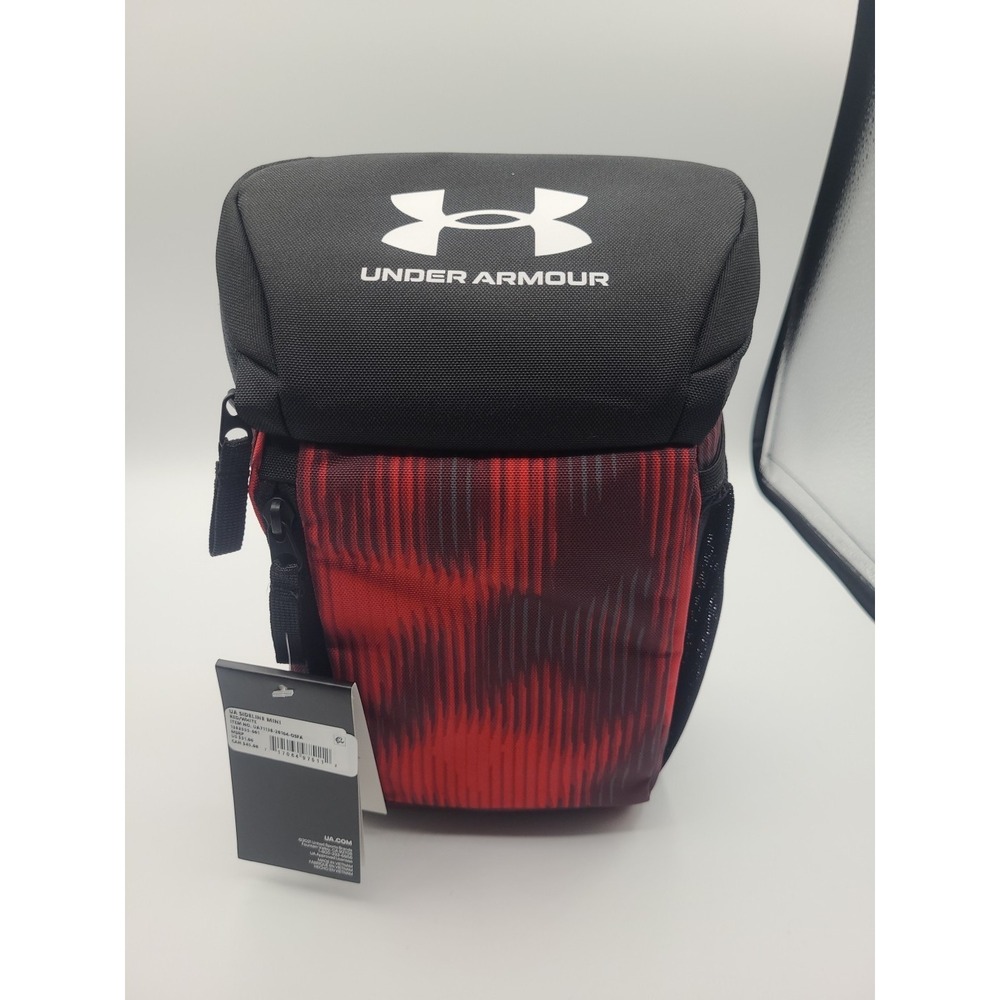 Under Armour UA Sideline Mini Cooler Pitch Red & Black (3.1 Liters‎ Storage) NEW